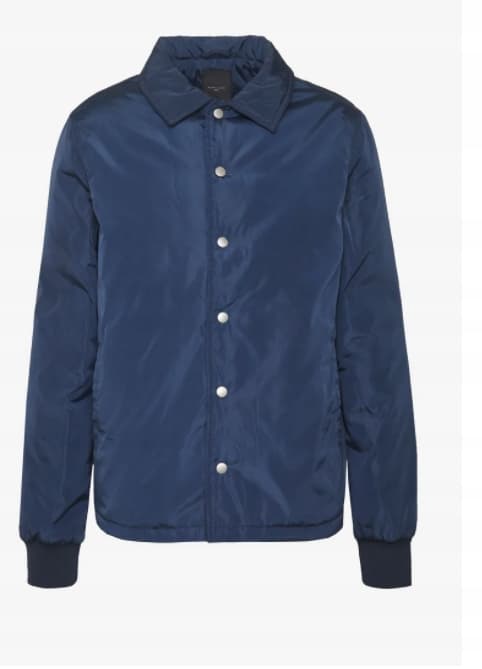 HERRJACKA NEW LOOK MARINBLÅ KLASSISK M 0Z9A4*