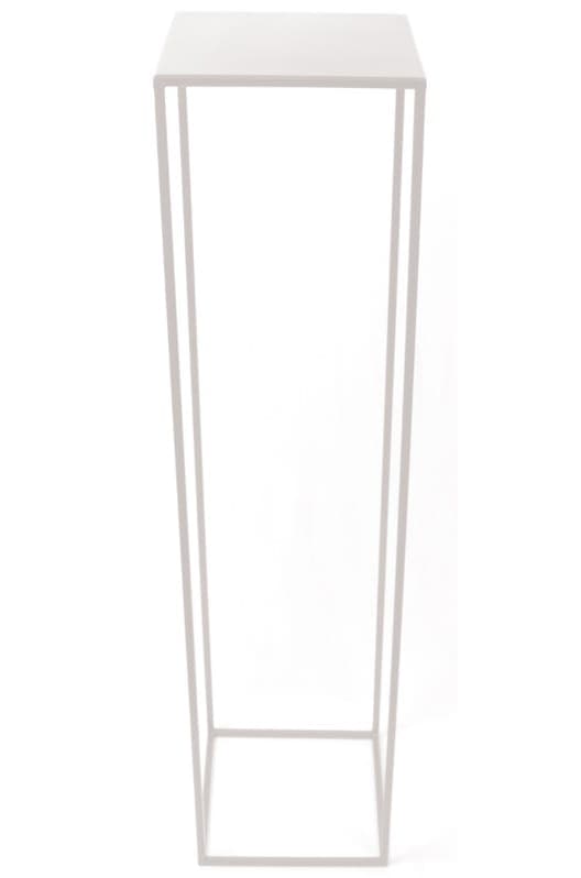 Loft blomsterstander 100 cm hvid med 363