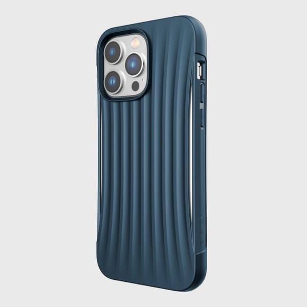Raptic X-Doria Clutch-cover til iPhone 14 Pro Max, blå