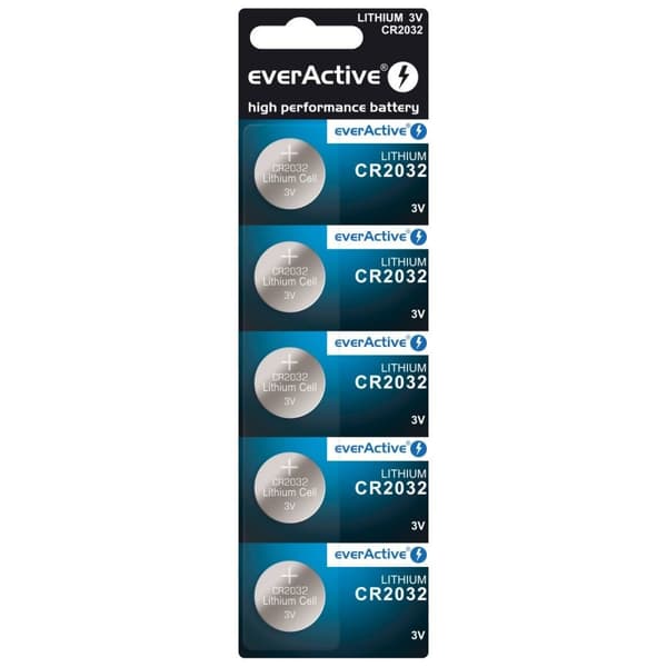 CR2032 5BL Everactive Lithium