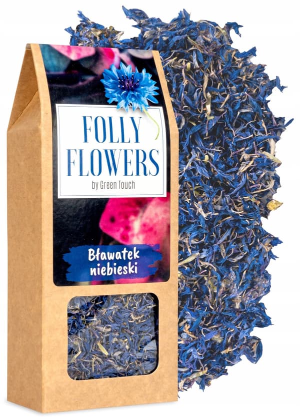 Spiselige blomster Kornblomst 10g tørrede kronblade
