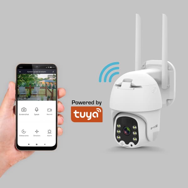Kruger ja Matz Connect C90 Solar ulkokamera Wi-Fi
