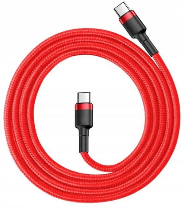 PowerDelivery PD 60W -kaapeli Tyyppi USB-C USB-C 2m