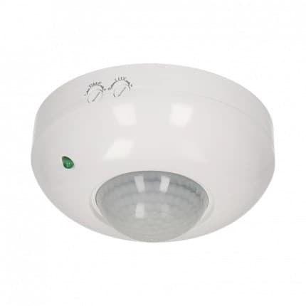 BEVÆGELSESSENSOR 1200W 360 GRADER HVID - ON-CR-203/W