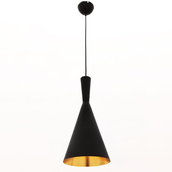 Sort pendantlampe FOGGI