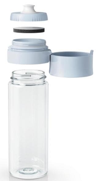 Brita Vital suodatinpullo 0,6 l sininen ja 2 MicroDisc-suodatinta