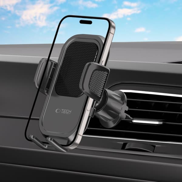 TECH-PROTECT V8 UNIVERSAL INSTRUMENTPANEL OCH VENTILATIONSFÄSTE FÖR BILEN, SVART