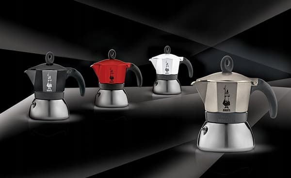 Bialetti mokkakande Ny Moka Induktion 6 kopper sort