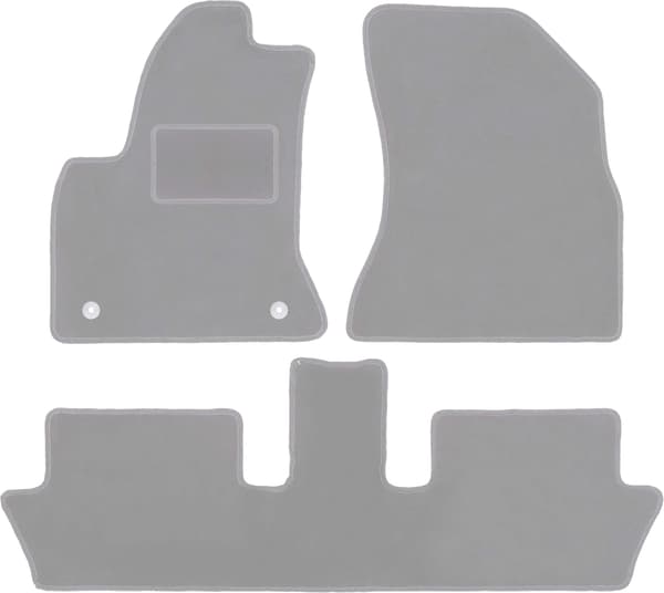 Grå bilmåtter til: Citroen C4 Grand Picasso minivan (2006-2013)