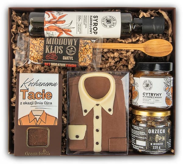 Presentkorg Set Fars dag pappas godis