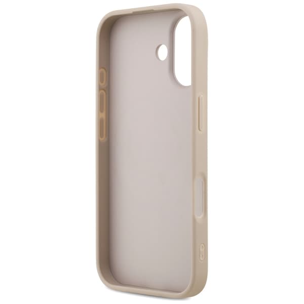 Guess 4G Ring Classic Logo MagSafe-etui til iPhone 17 med pink