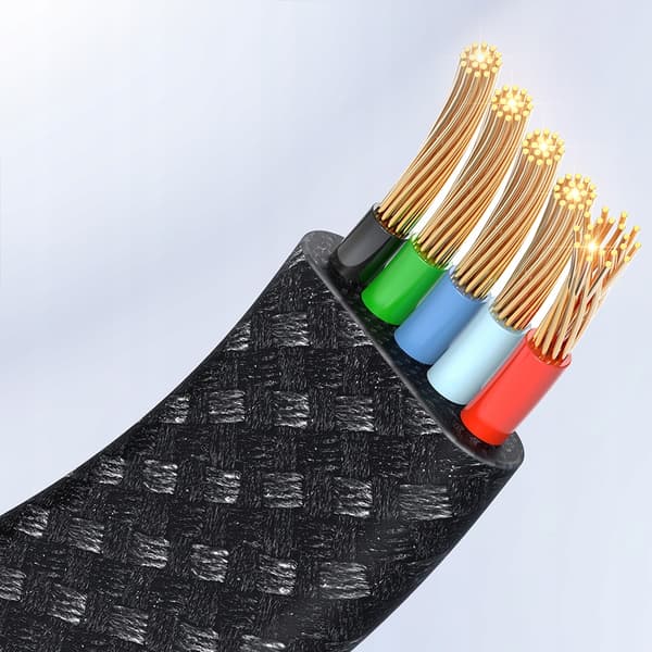 MCDODO Laddkabel USB-C Blixtsnabb Laddning för iPhone 1M LED