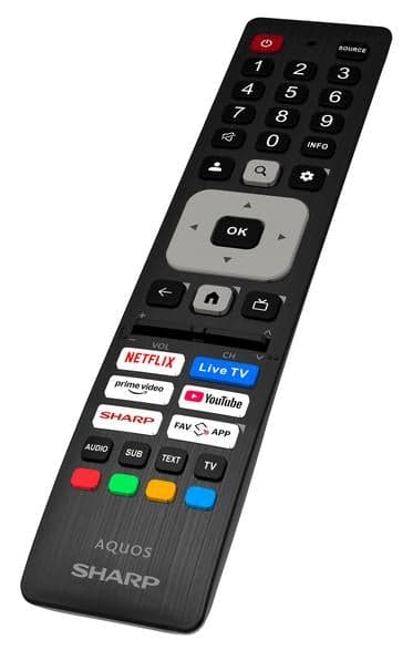 QLED TV SHARP 32HF3465E 32" HD Google TV HDR10 Sort