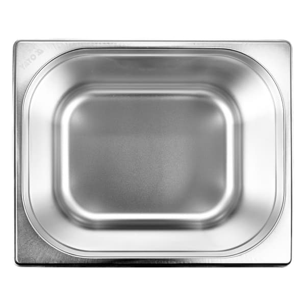 Gastronormbeholder 12,5L - GN1/2, H200M - rustfrit stål - YG-00265