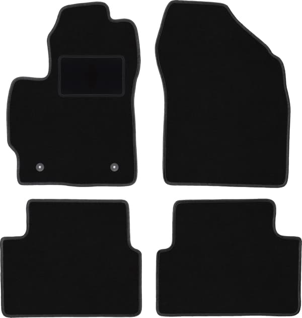 Velourmattor set för: Toyota Corolla E14 / E15 sedan (2007-2012)