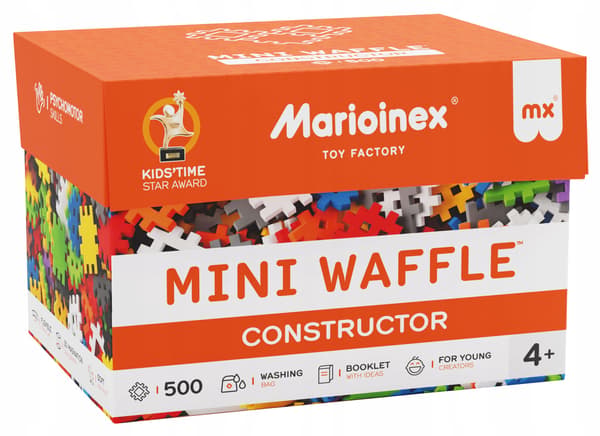 Marioinex Wafers Mini Constructor-klodser, 500 stk.