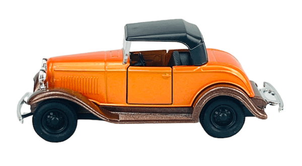 Welly VANHA timer ford model A roadster katolla oranssi 1:34 98875