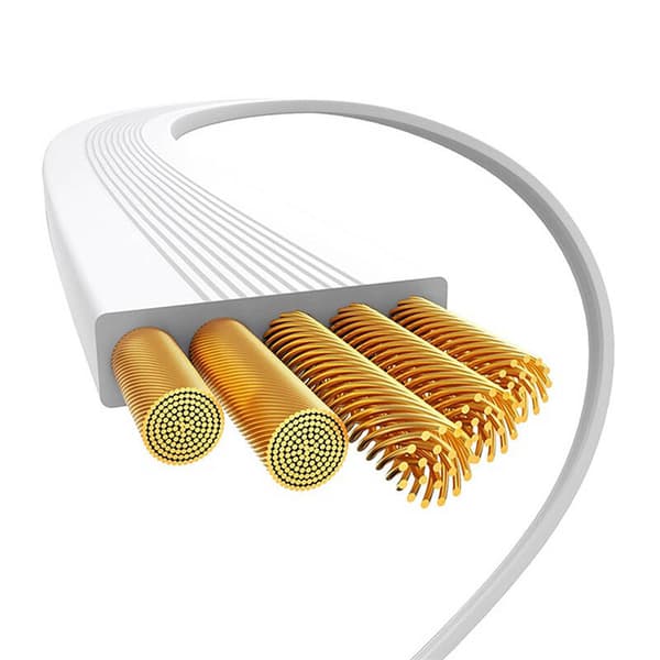 Baseus Free2Draw USB-C til USB-C kabel, PD, 100W, 1m (hvid)