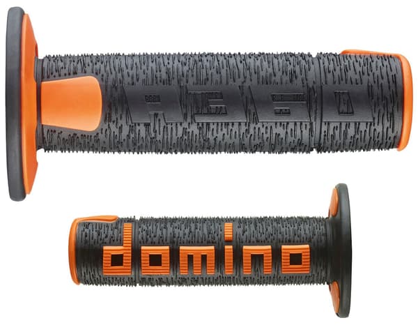 Domino-greb OFF road NYE lamelar to-komponent sort/orange