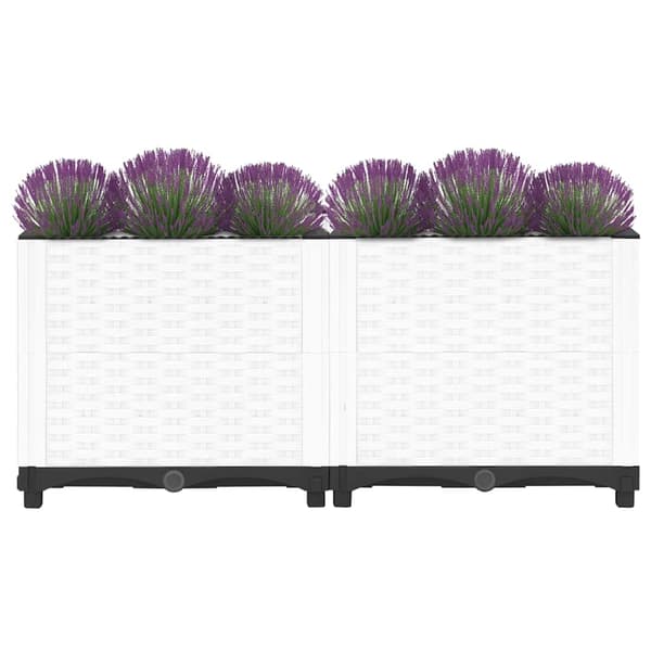 vidaXL højbedspotte, 80x40x38 cm, polypropylen