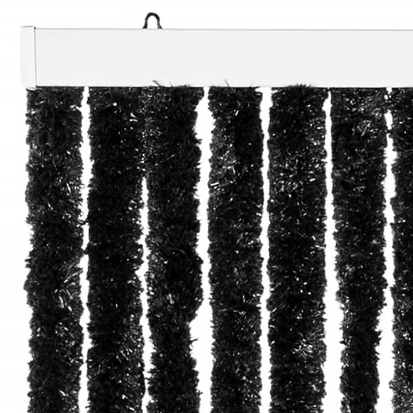 vidaXL Flugnät, Antracit, 100x230 cm, Chenille
