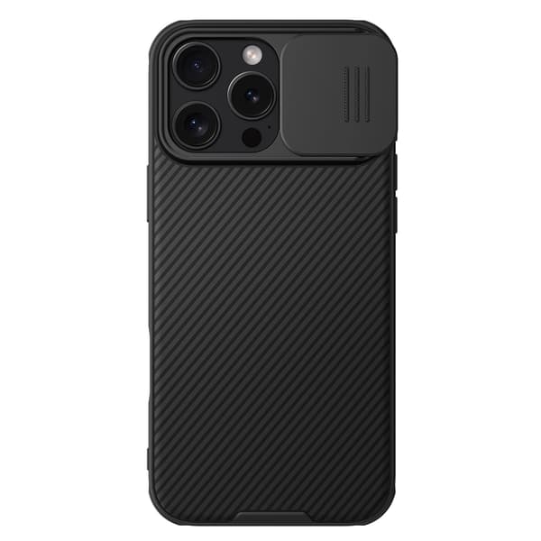 Nillkin CamShield Pro Magnetisk Etui til iPhone 16 Pro - Sort