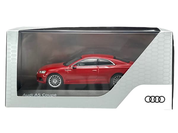 FORHANDLERMODEL AUDI A5 COUPÉ TANGO RØD 1:43 501.16.054.32