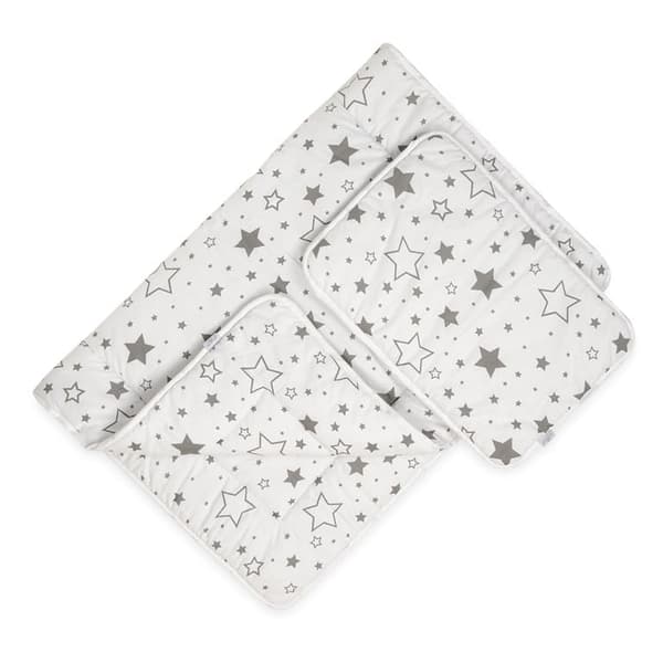 Dyne og pude 135x100+40x60 Stjerner
