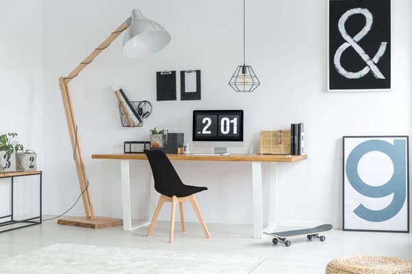Moderne Nantes DSW stol, sort