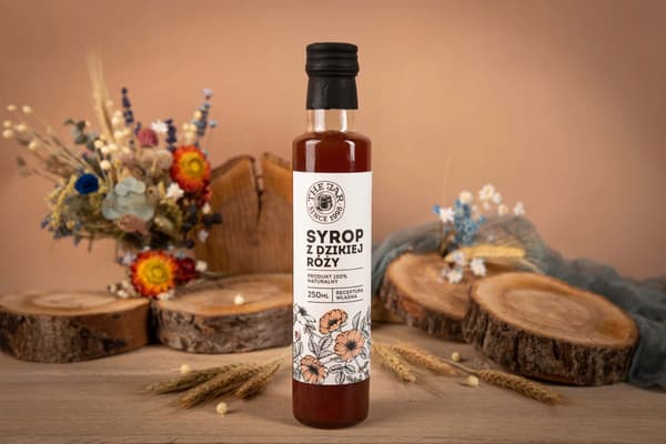 Hybensirup med rørsukker 250ml