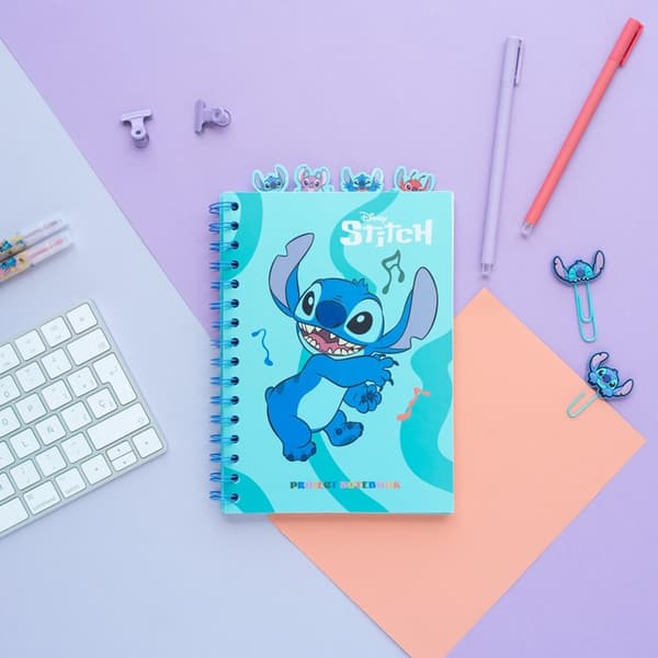 Disney Stitch - A5 notesbog / Notesbog fra Waves-kollektionen