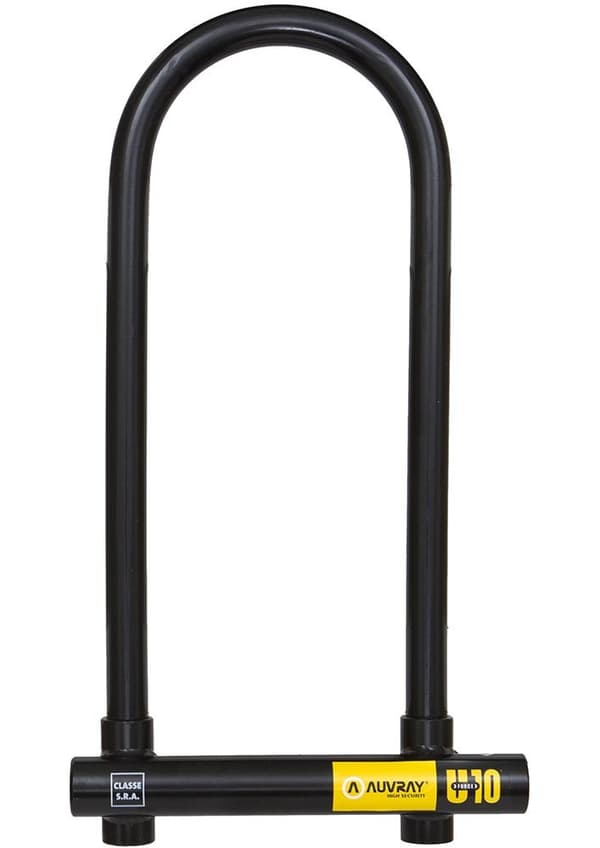 AUVRAY U-LOCK U-FORCE 10-spänne - 120 x 340 mm, stiftdiameter 18 mm (SRA-klass)