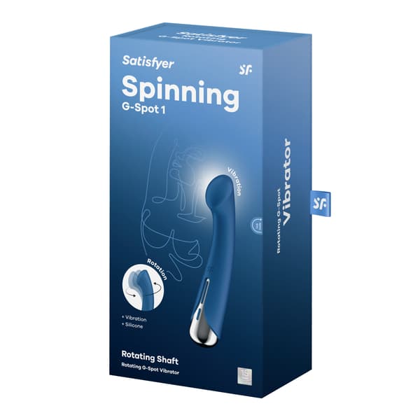 Massager Satisfyer Spinning G-Spot 1 Blå