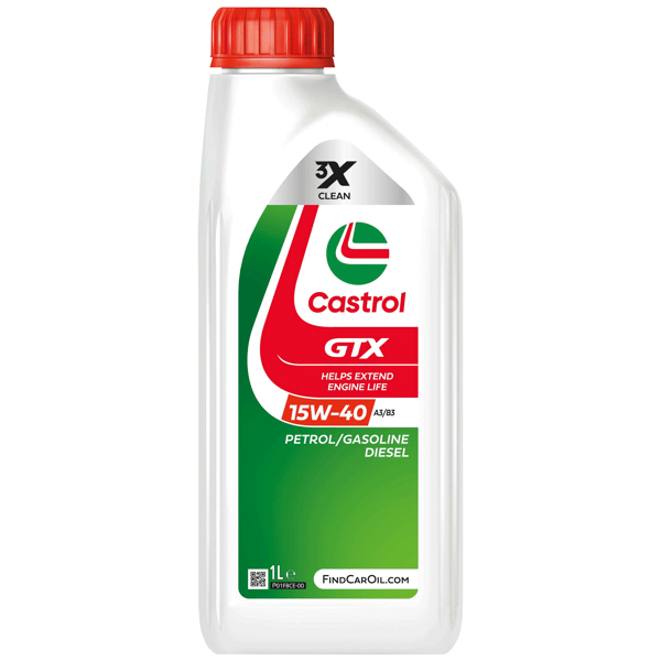 Castrol GTX 15W-40 A3/B3 1L