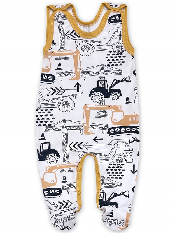 ROOMPACKS 98 PYJAMAS til drenge med GRAVEMASKINE