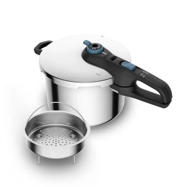 Tefal Secure Trendy Trykkoger 6L P2580701 Sølv