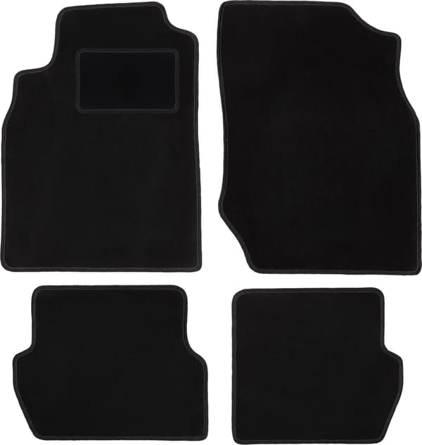 Velour bilmåtter sæt til: Nissan Almera N16 hatchback (2000-2006)