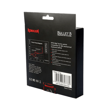 Kytkimet Redragon A113 B Bullet B