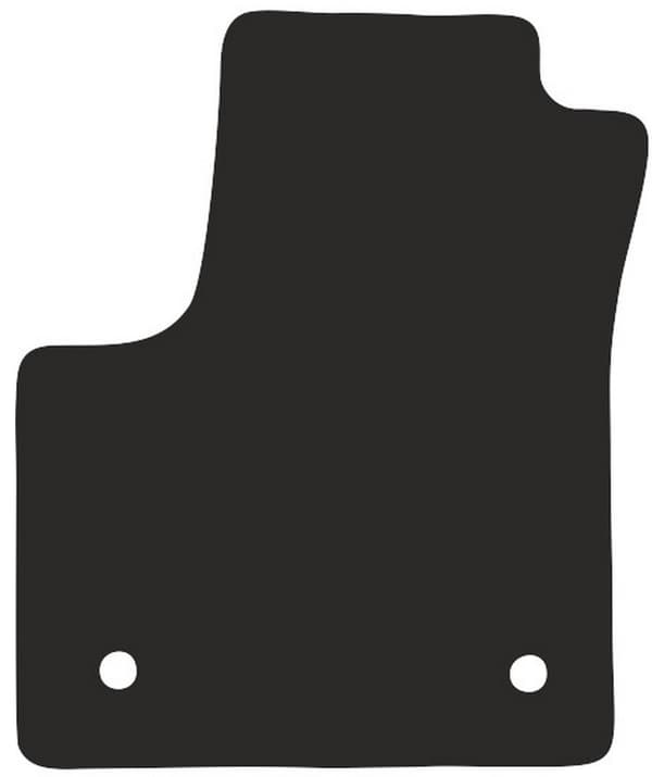 Polyamid gummierad förarmatta för Opel Meriva B minivan 2010-2017