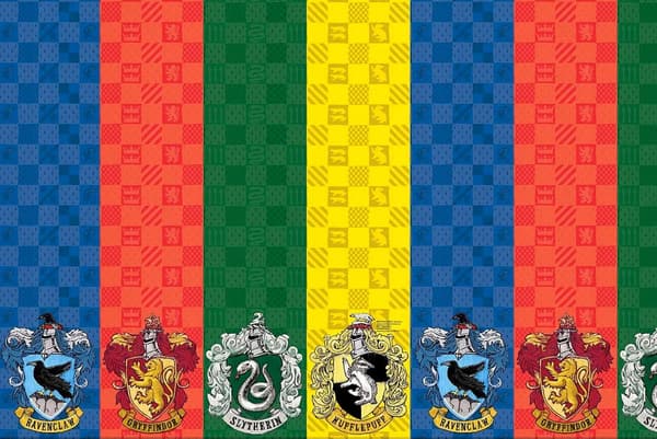 Harry Potter Hogwarts papirdug 120x180cm