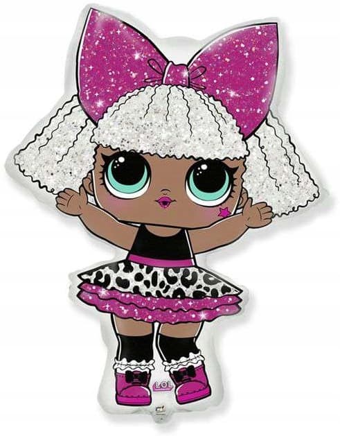 LOL Diva folieballong 14 tums