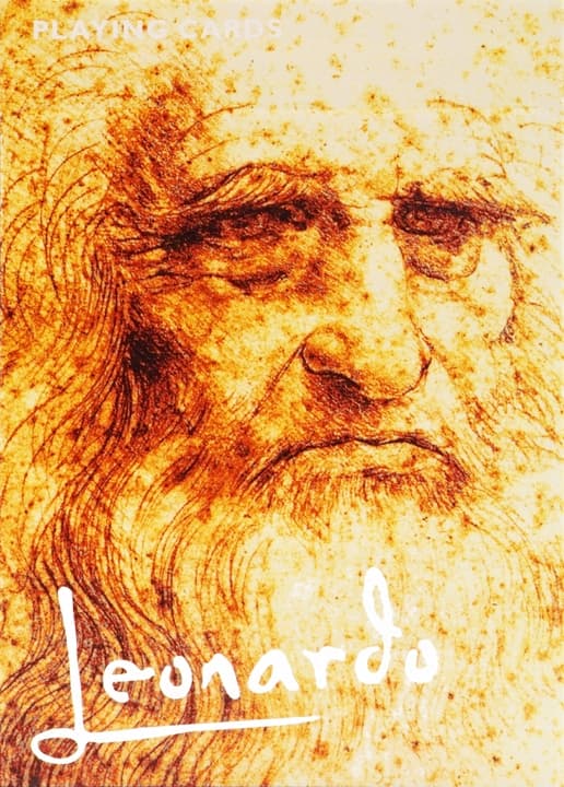 PIATNIK LEONARDO Spelkort i trälåda