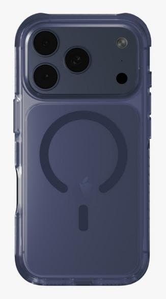 UNIQ Combat Cover Magclick Opladning til iPhone 17 Pro Blå