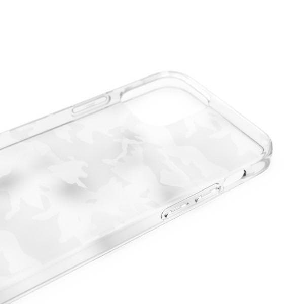 Adidas OR SnapCase Camo iPhone 12/12 Transparent/vit 43705