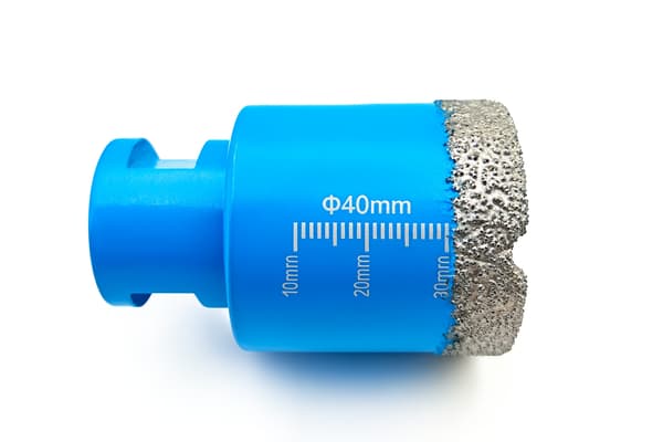 Diamantkronborr 40mm för keramiska plattor M14 TITANIUM