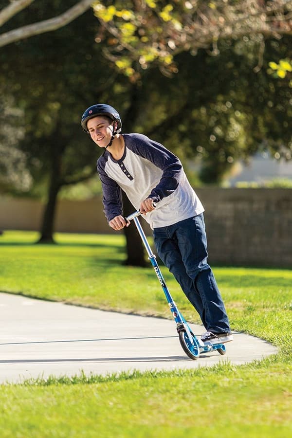 Razor A5 Lux Sparkcykel Blå
