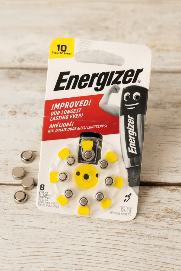 ENERGIZER PR10 høreapparatbatterier 40 stk.