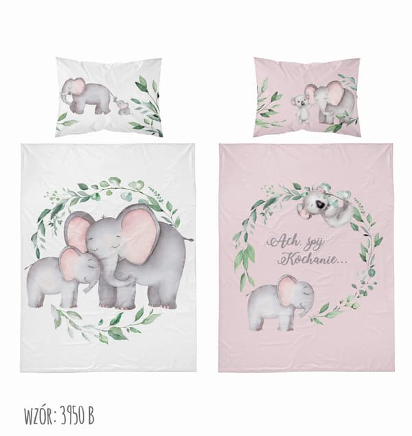 Bambus sengetæppe Elephant 100x135 detexpol