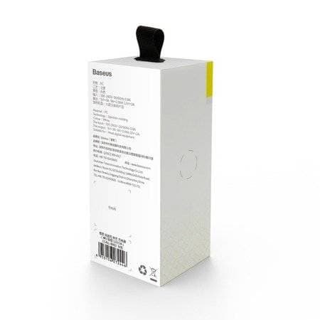 Baseus-pikalaturi, USB, QC 3.0, 24W (valkoinen)