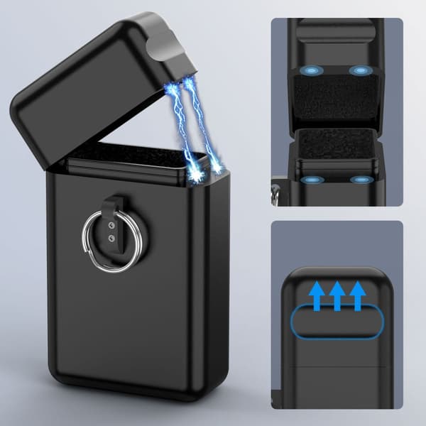 FARADAY TECH-PROTECT KLR200 METALLI AVAIMETON RFID-SIGNAALINESTOSUOJA MUSTA